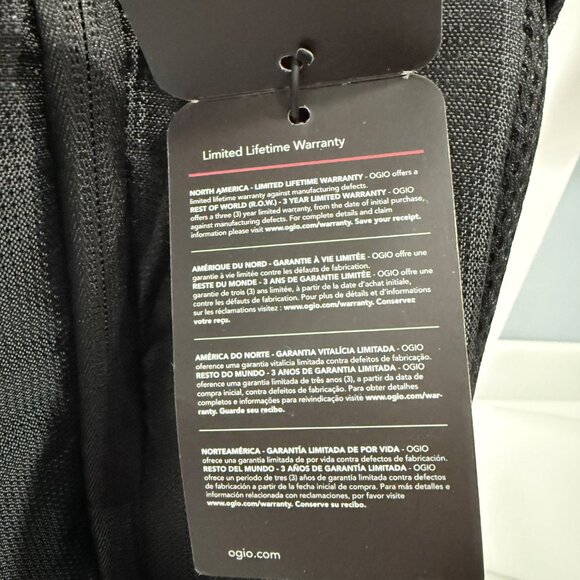 OGIO Calloway Laptop Backpack Padded Black Dollar Tree Travel Work School NEW - Picture 12 of 13